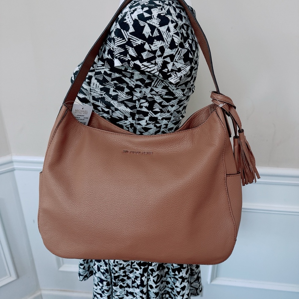 Michael Kors MICHAEL KORS Ashbury Slouchy Large Leather Shoulder Bag /NWT - Picture 9 of 10